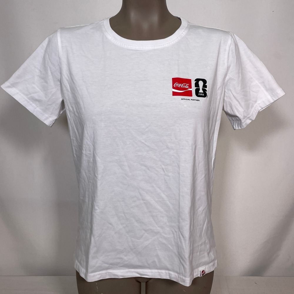 Coca-Cola FIFA 26 Official Partner White T-Shirt Women's MEDIUM